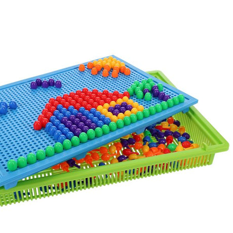 Clever Kidz Peg Board and Pegs | Stationery Stationary Superstore UK