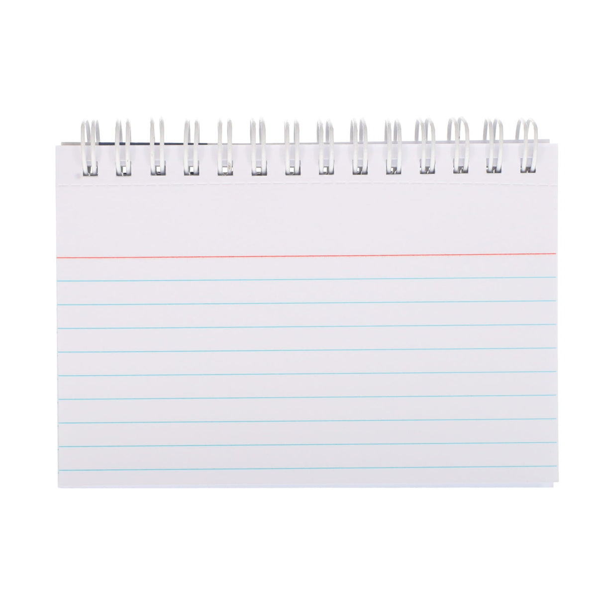 Concept 5x3 Spiral Ruled Index Cards - White - 50 Cards
