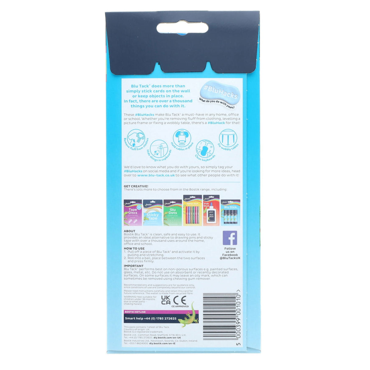 Bostik Blue Tack - Blue Original - Economy Pack