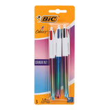 BIC 4 Colour Ballpoint Pens Gradient Design - Pack of 3-Ballpoint Pens-BIC | Buy Online at Stationery Shop