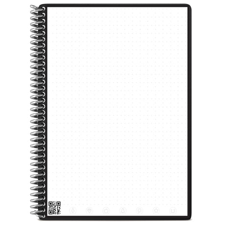 BIC A5 Rocketbook Core Executive Dotted - Black - 36 Pages-A5 Notebooks-BIC | Buy Online at Stationery Shop