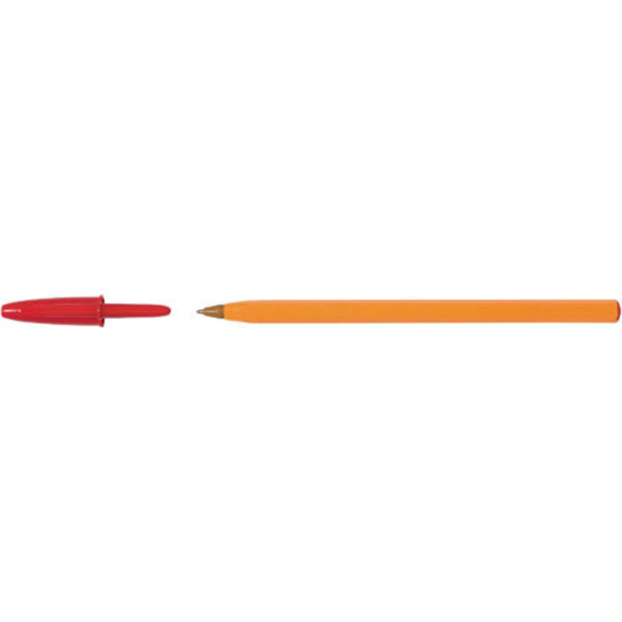 BIC Orange Original Fine Ballpoint Pen - Red-Ballpoint Pens-BIC | Buy Online at Stationery Shop