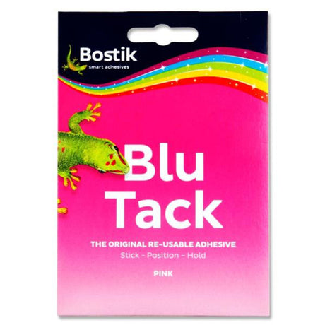 Bostik Blu Tack - Pink-Sticky Pads & Glue Dots-Bostik | Buy Online at Stationery Shop