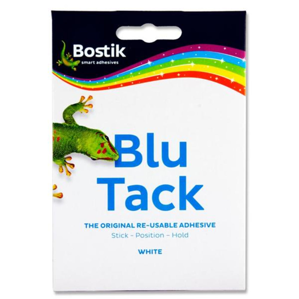 Bostik Blu Tack - White-Sticky Pads & Glue Dots-Bostik | Buy Online at Stationery Shop