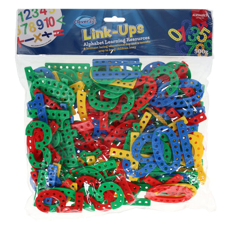 Clever Kidz Link-Ups Alphabet & Numbers - Pack of 120-Educational Games-Clever Kidz|StationeryShop.co.uk