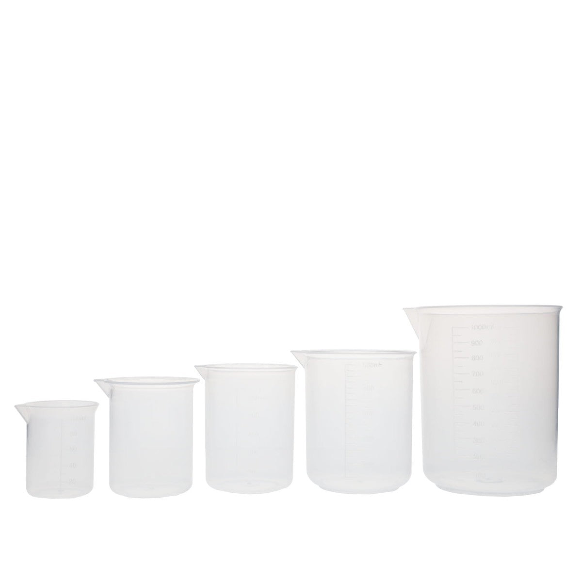 Clever Kidz Metric Beakers - 5 pieces