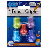 Clever Kidz Pencil Grips Assorted Colours - Pack of 5-Pencil Grips-Clever Kidz|StationeryShop.co.uk