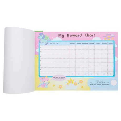 Clever Kidz Task & Reward Chart Pad with Stickers-Reward & Chore Charts-Clever Kidz|StationeryShop.co.uk