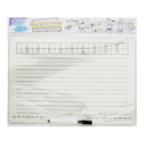 Clever Kidz Teacher's Aid - Learn to Write Whiteboard-Whiteboards-Clever Kidz|StationeryShop.co.uk