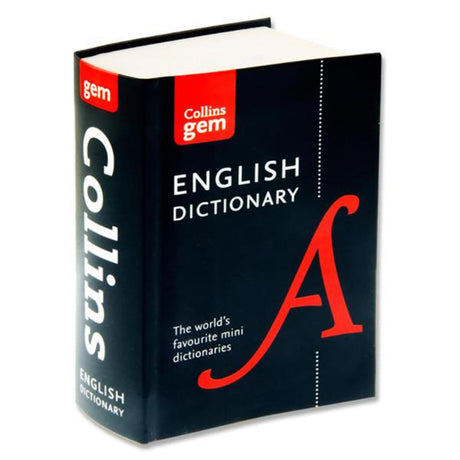 Collins Gem Dictionary - English-Dictionaries-Collins|StationeryShop.co.uk