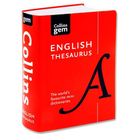 Collins Gem English Thesaurus-Dictionaries-Collins|StationeryShop.co.uk