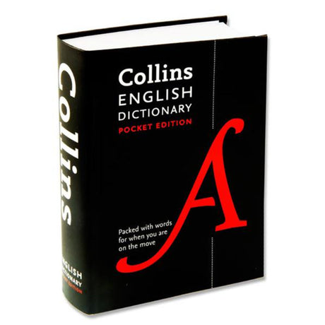 Collins Pocket Dictionary - English-Dictionaries-Collins|StationeryShop.co.uk