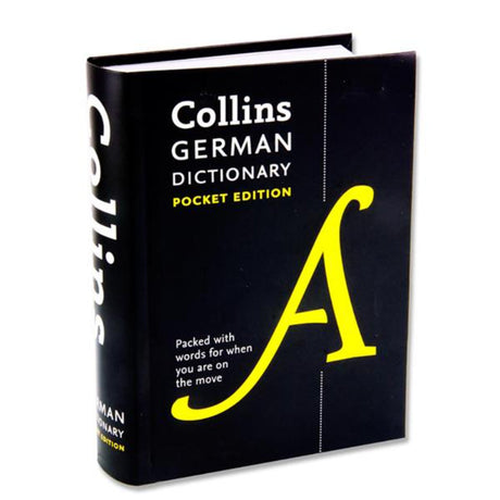 Collins Pocket Dictionary - German-Dictionaries-Collins|StationeryShop.co.uk