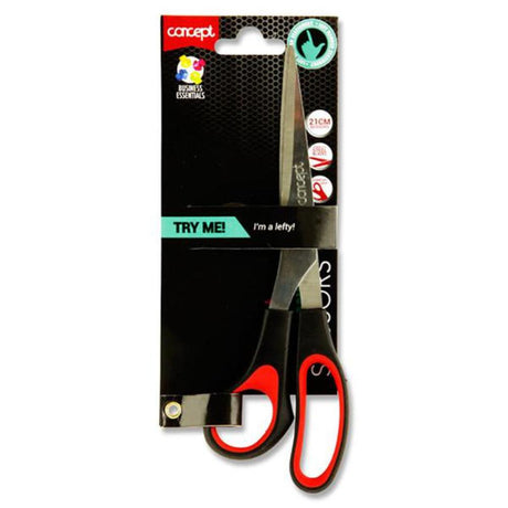 Concept 21cm Comfort Grip Scissors - Left Handed