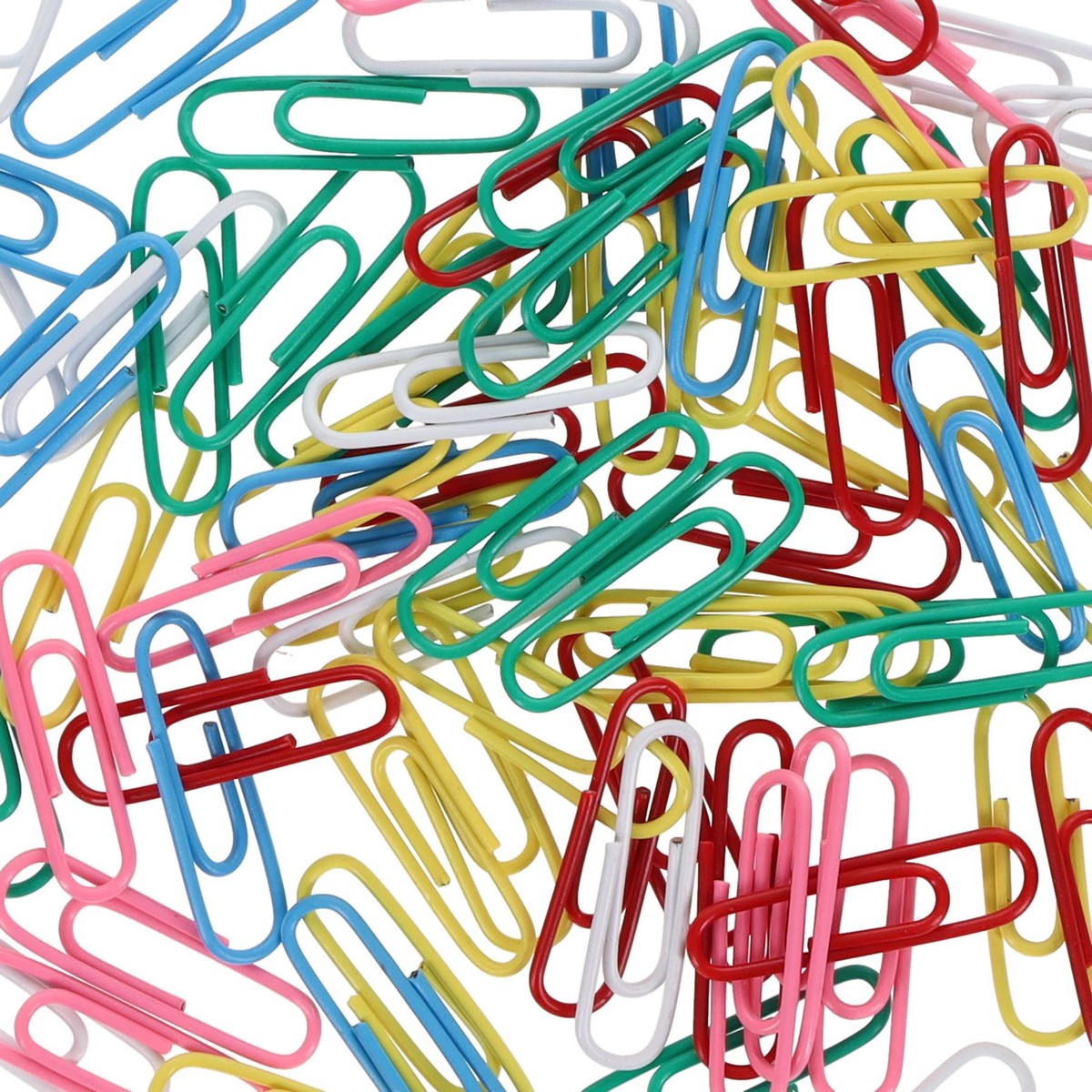 Concept 28mm Paper Clips - Multicoloured - Pack of 75
