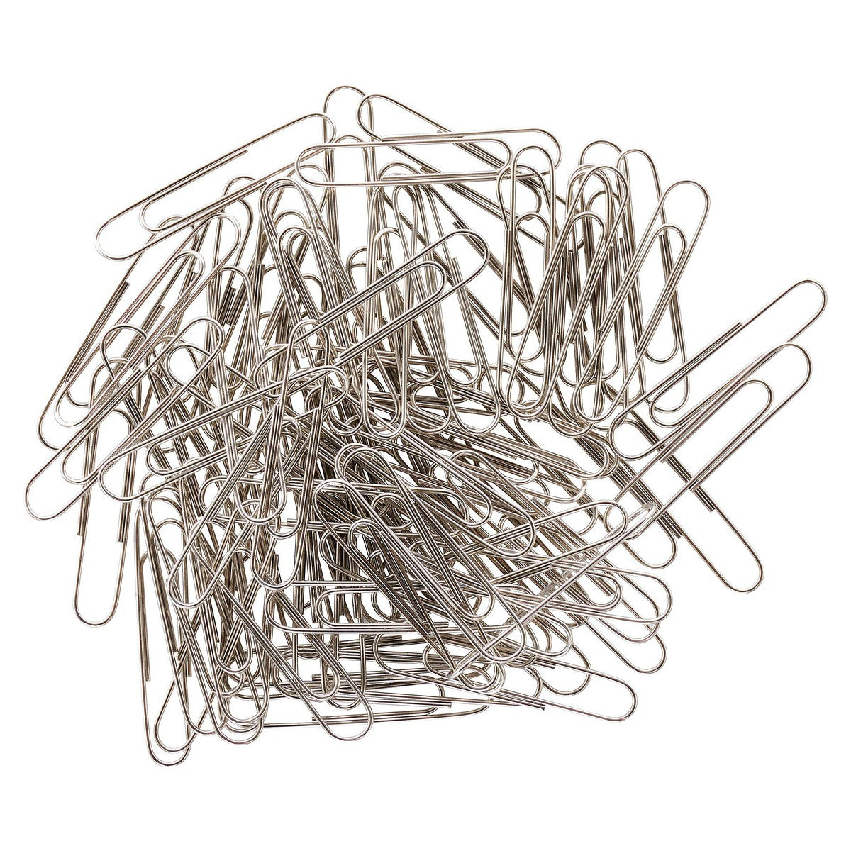 Concept 50mm Jumbo Paper Clips - Silver - Pack of 80