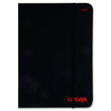Concept A5 Undated Diary with Times & Notes - Page A Day - Black-Diaries-Concept|StationeryShop.co.uk