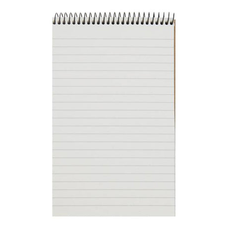 Concept Green 200mm x 126mm Spiral Shorthand Notebook from Recycled Paper - 160 Pages-Shorthand Notebooks-Concept Green|StationeryShop.co.uk