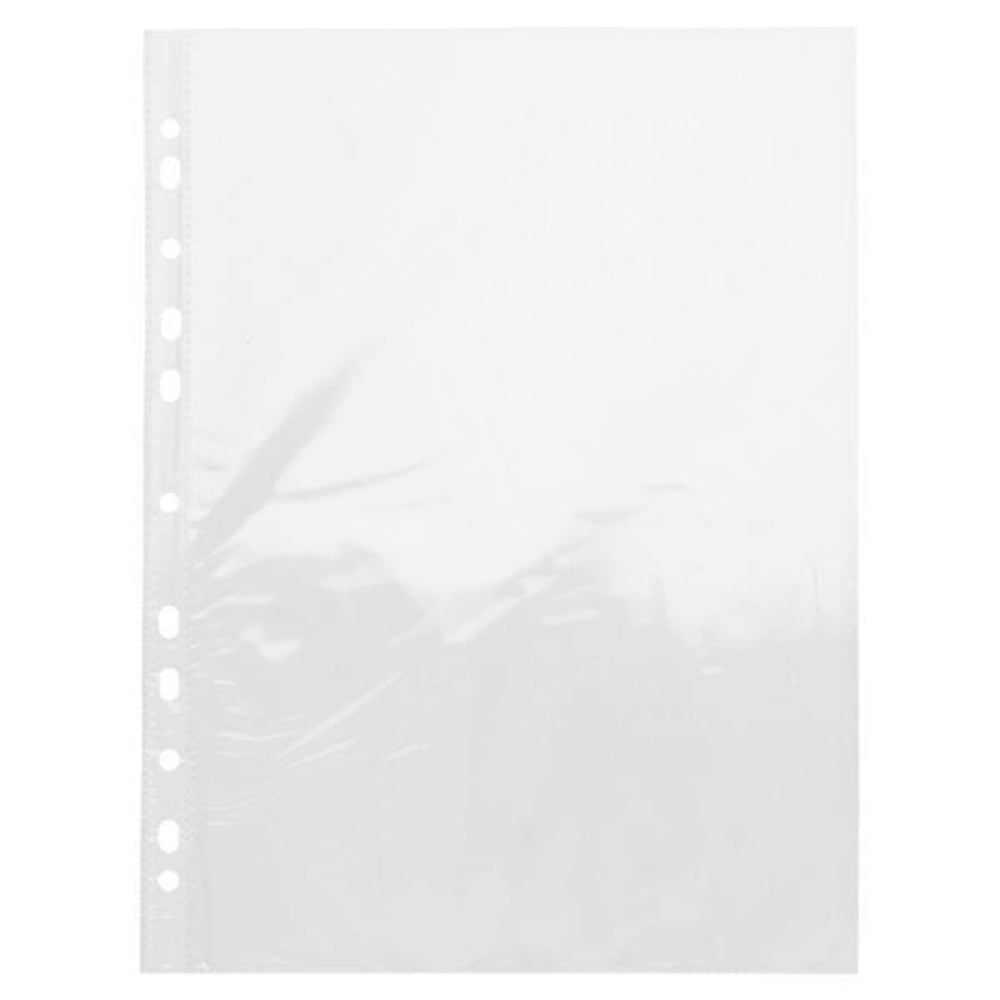 Concept Green A4 Eco Biodegradable Punched Pockets - Pack of 25-Punched Pockets-Concept Green|StationeryShop.co.uk