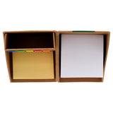 Concept Green Memo Note Cube-Sticky Notes-Concept Green|StationeryShop.co.uk