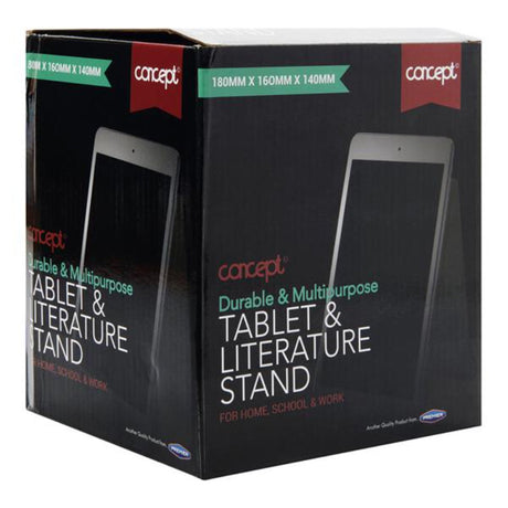 Concept Tablet & Literature Stand - 180 x 160 x 140mm-Desk Tidy-Concept|StationeryShop.co.uk