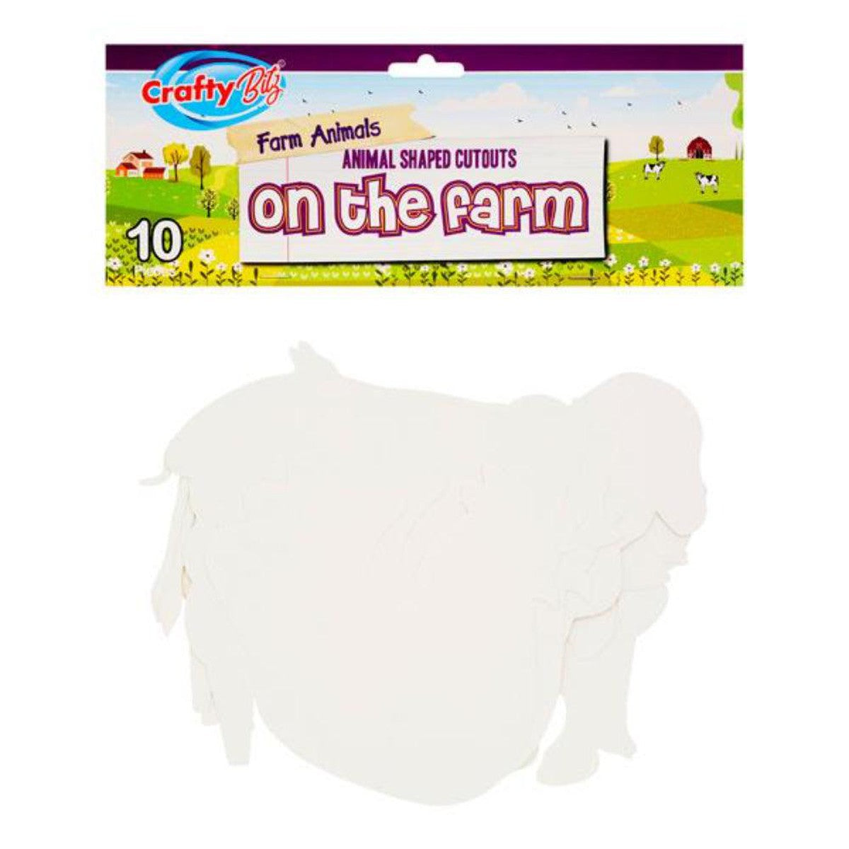 Crafty Bitz Cutouts - On The Farm - Pack of 10