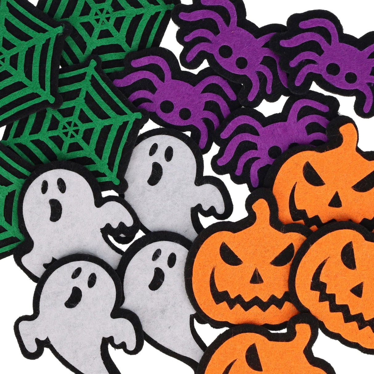 Crafty Bitz Halloween Felt Stickers - Freaks - Pack of 16-Foam Stickers-Crafty Bitz|StationeryShop.co.uk
