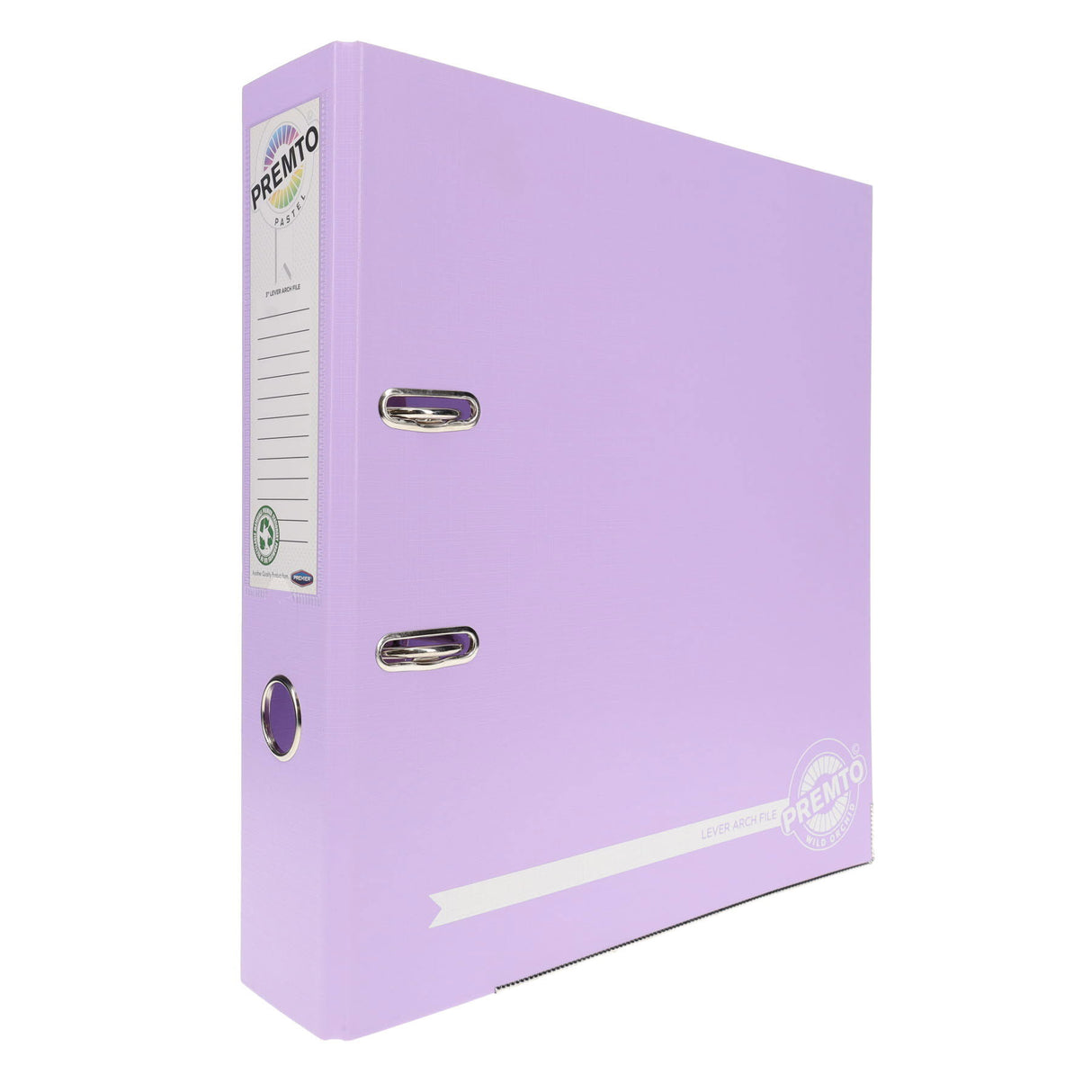 Premto Multipack | Pastel A4 Lever Arch Files - Pack of 5