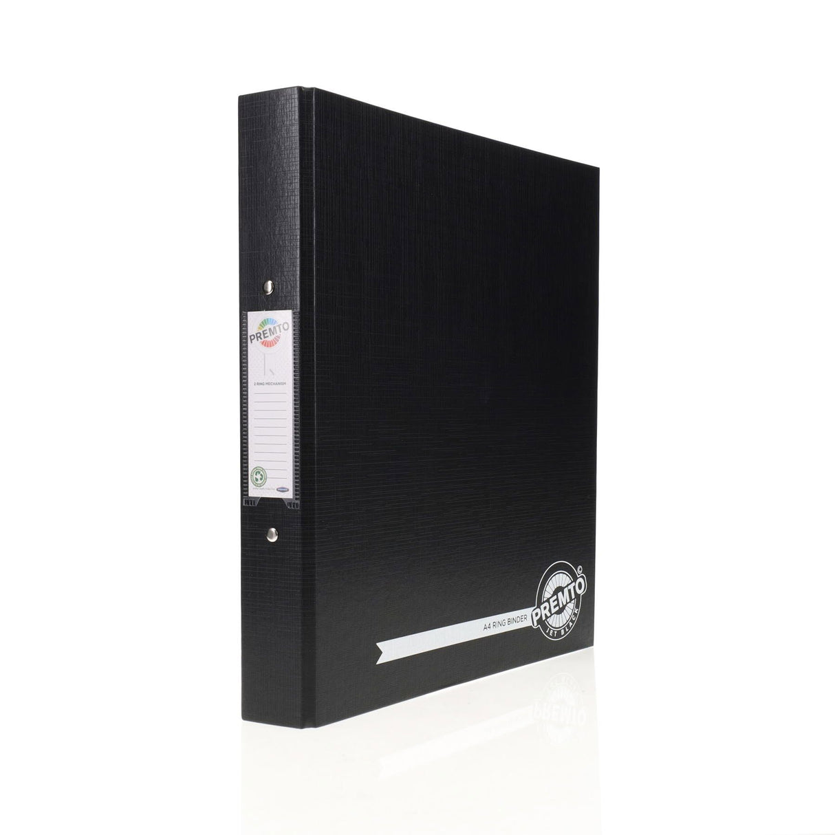 Premto A4 Ring Binder - Black