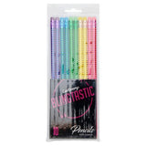Emotionery Blingtastic Pencils with Erasers - Shine - Pack of 10-Pencils-Emotionery|StationeryShop.co.uk