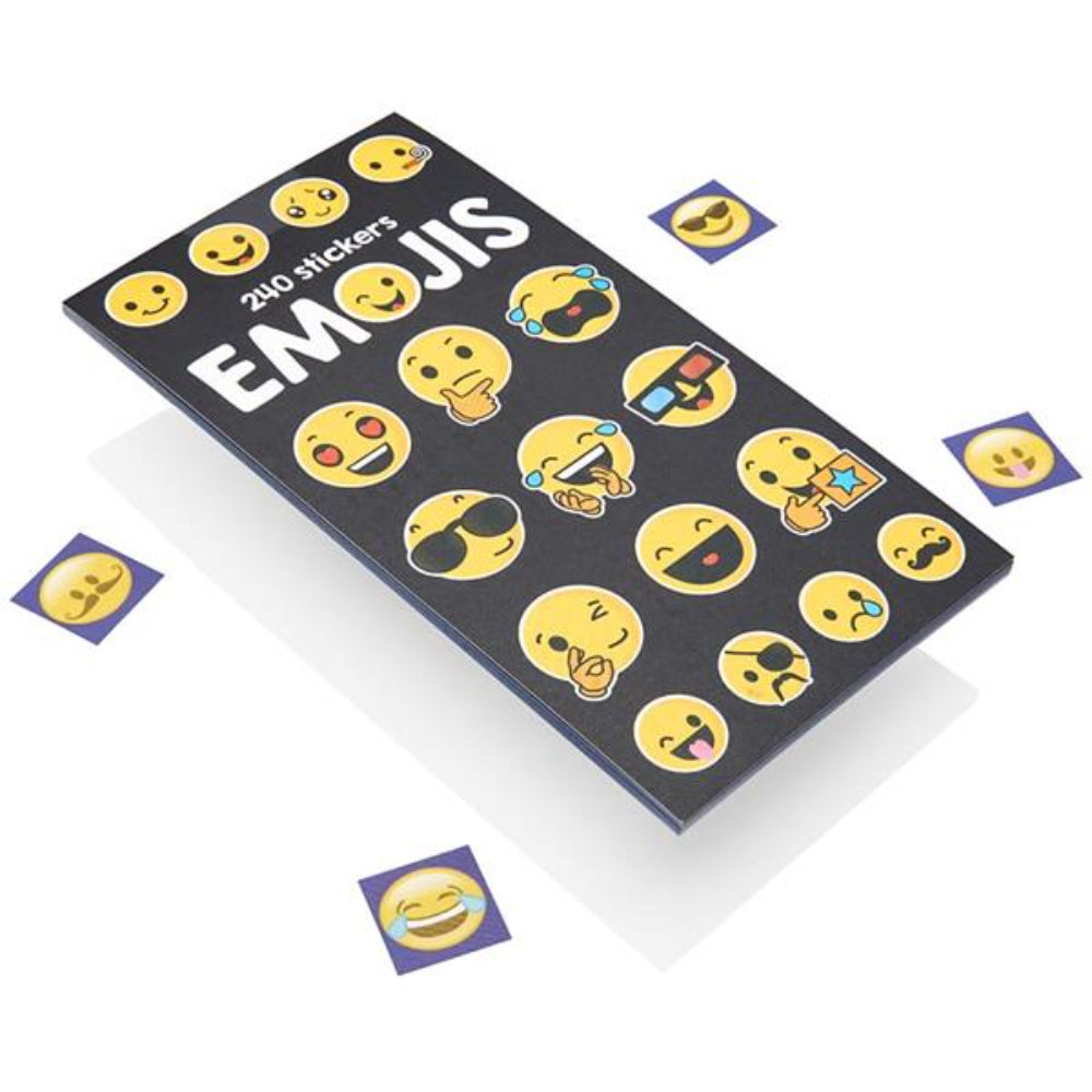 Emotionery Mini Sticker Book for Teachers - Emojis - 240 Stickers-Reward Stickers ,Sticker Books & Rolls-Emotionery|StationeryShop.co.uk