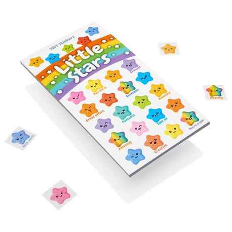 Emotionery Mini Sticker Book for Teachers - Little Stars - 384 Stickers-Reward Stickers ,Sticker Books & Rolls-Emotionery|StationeryShop.co.uk