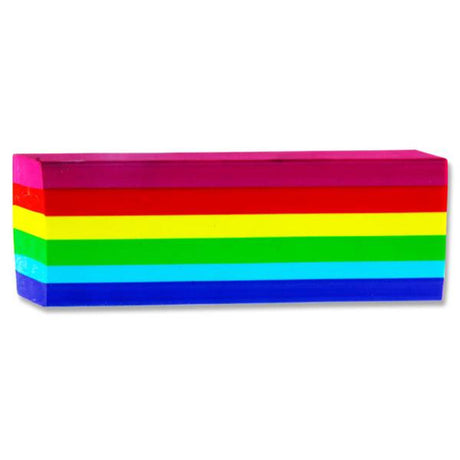 Emotionery Rainbow Plush Jumbo Eraser-Erasers-Emotionery|StationeryShop.co.uk