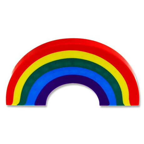 Emotionery Rainbow Plush Jumbo Eraser - Rainbow Shape-Erasers-Emotionery|StationeryShop.co.uk