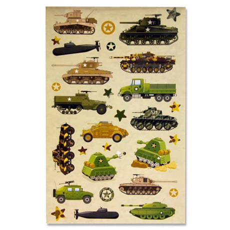 Emotionery Sticker Book - Military - 250+ Stickers-Sticker Books & Rolls-Emotionery|StationeryShop.co.uk