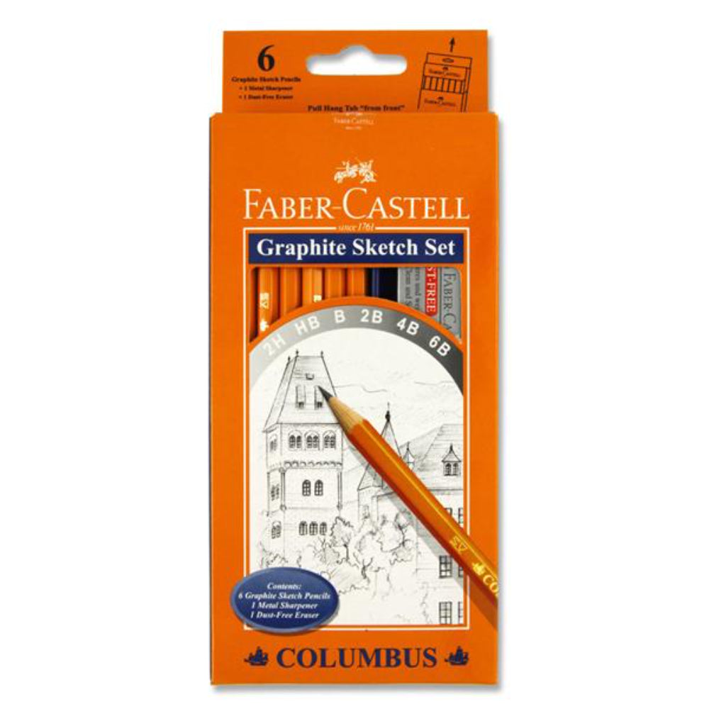 Faber-Castell Graphite Sketch Set-Pencils-Faber-Castell|StationeryShop.co.uk