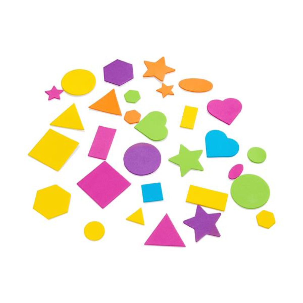 Crafty Bitz Squishy Foam Stickers - Various Fun Shapes