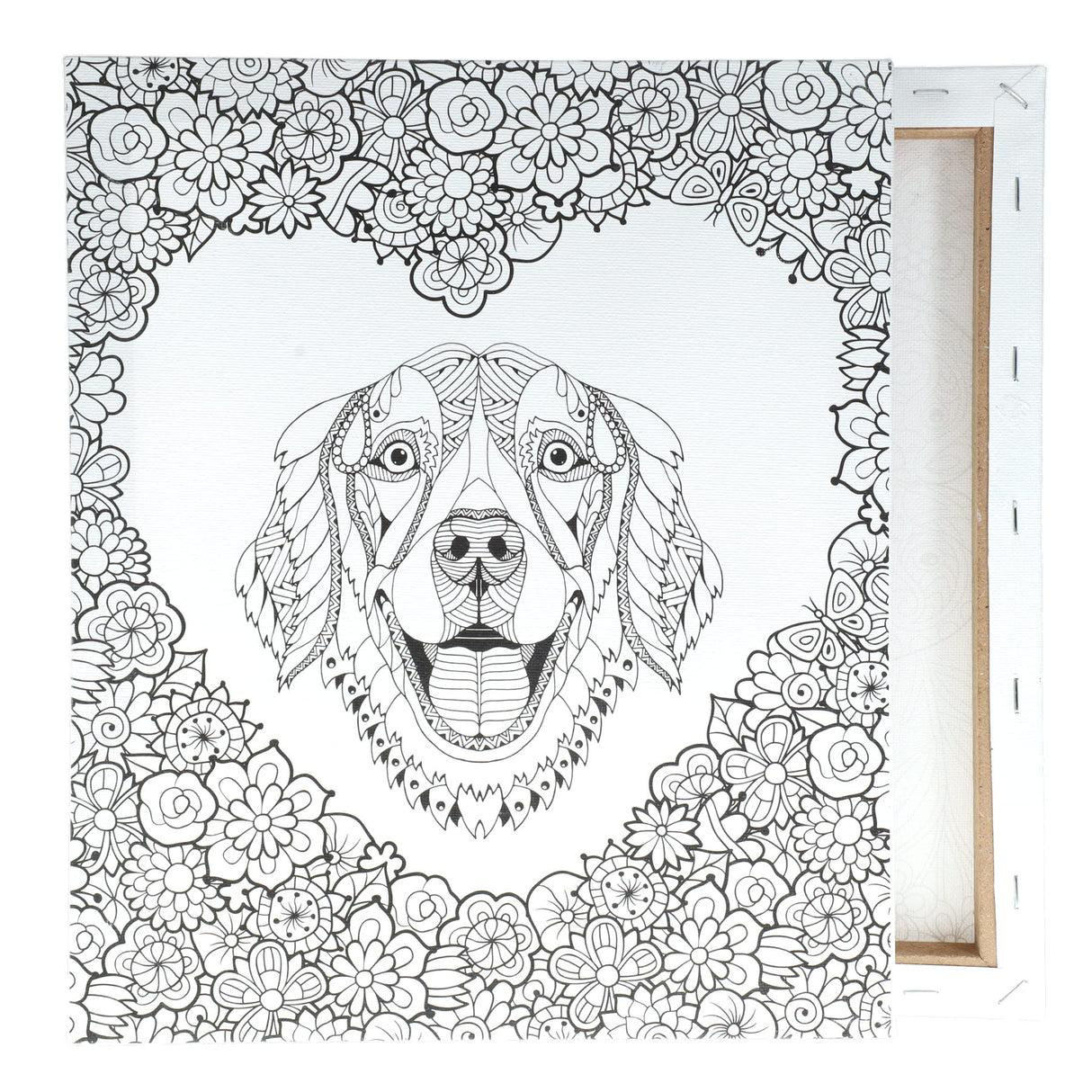 Icon Colour My Canvas - 250x300mm - Dog 1