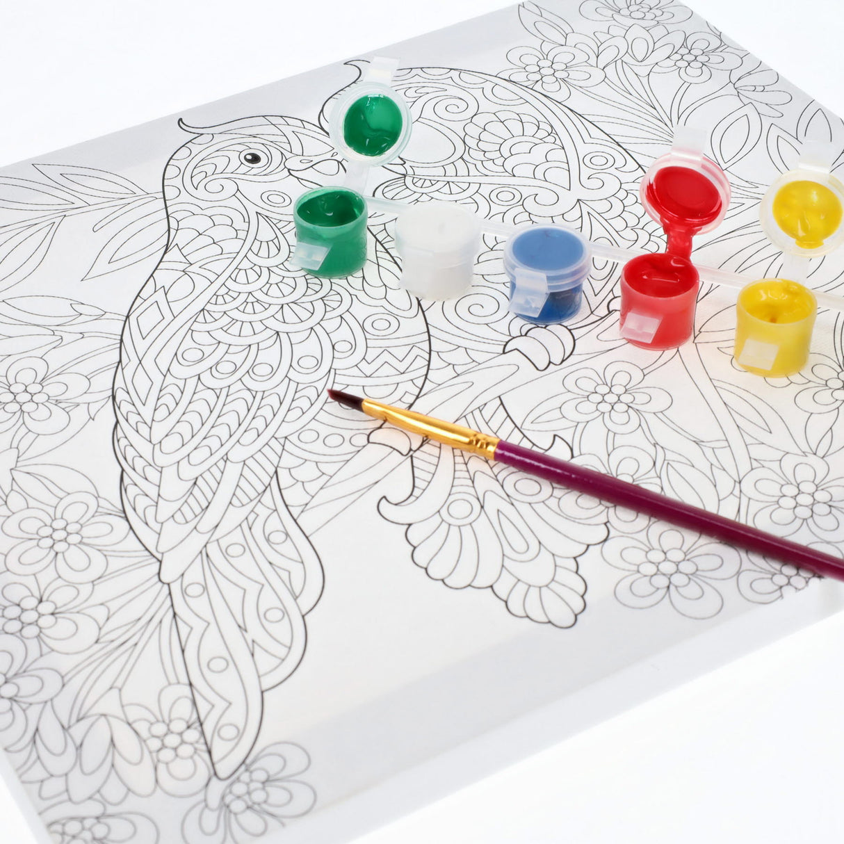 Icon Colour My Canvas - 250x300mm - Love Birds