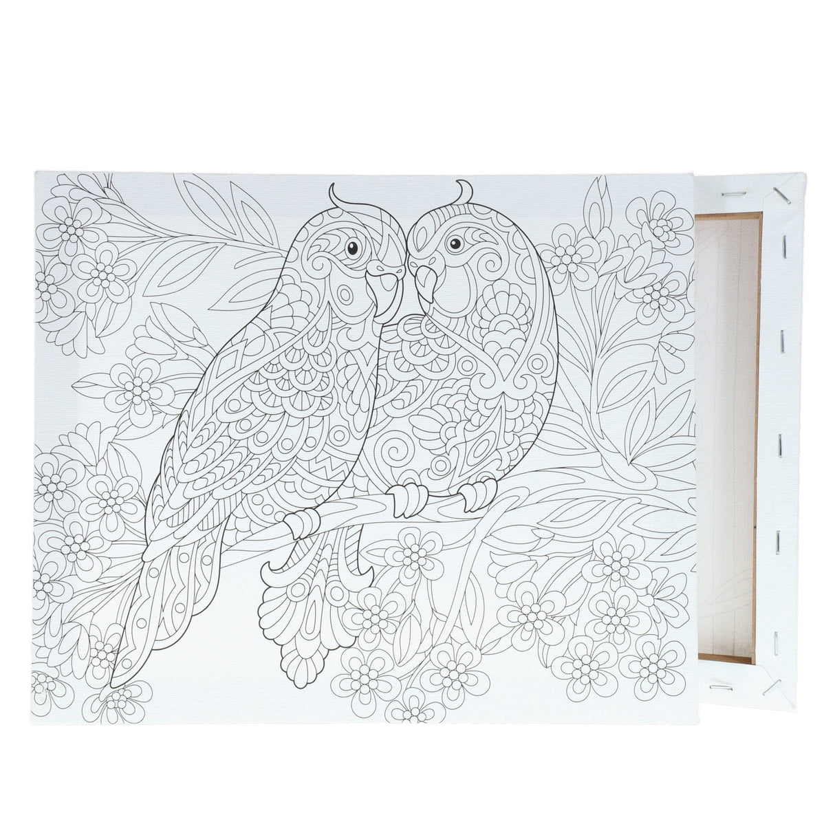 Icon Colour My Canvas - 250x300mm - Love Birds