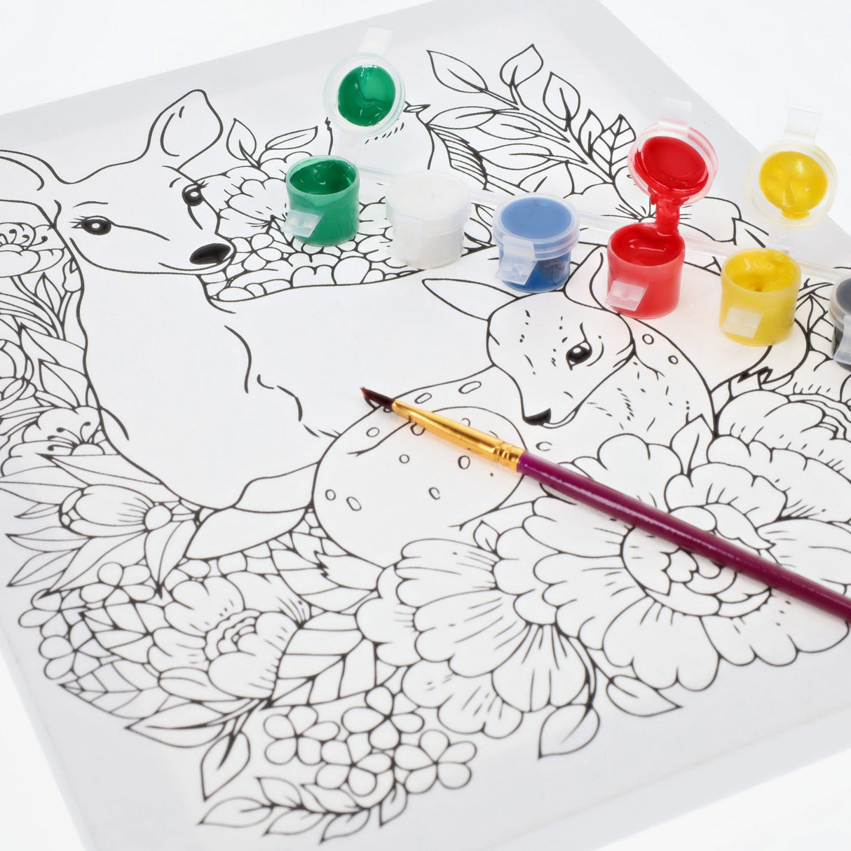 Icon Colour My Canvas - 250x300mm - Deer