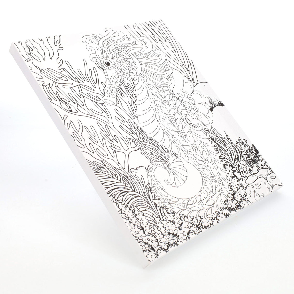 Icon Colour My Canvas - 250x300mm - Sea Horse