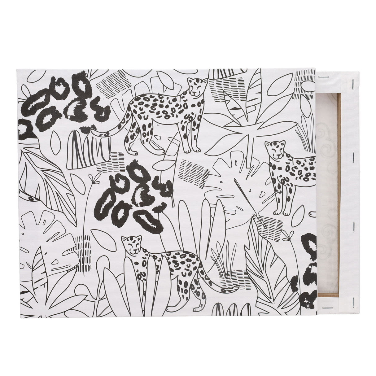 Icon Colour My Canvas - 300mm x 250mm - Jungle Print