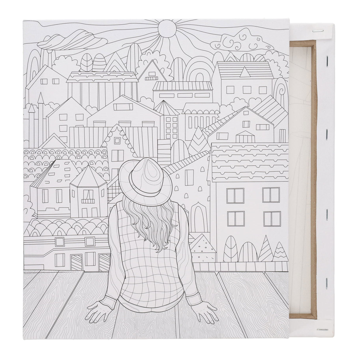 Icon Colour My Canvas - 250mm x 300mm - Suburbs