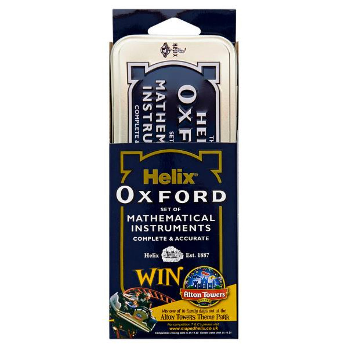 Helix Oxford Set of Mathematical Instruments - Complete & Accurate