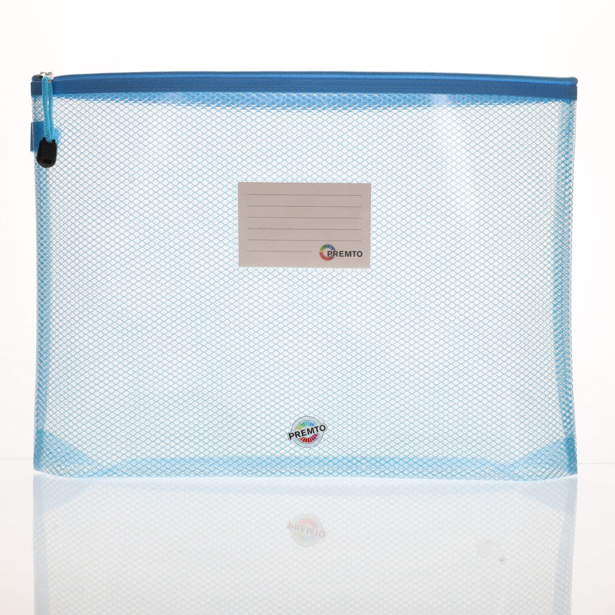 Premto B4+ Ultramesh Expanding Wallet with Zip - Printer Blue