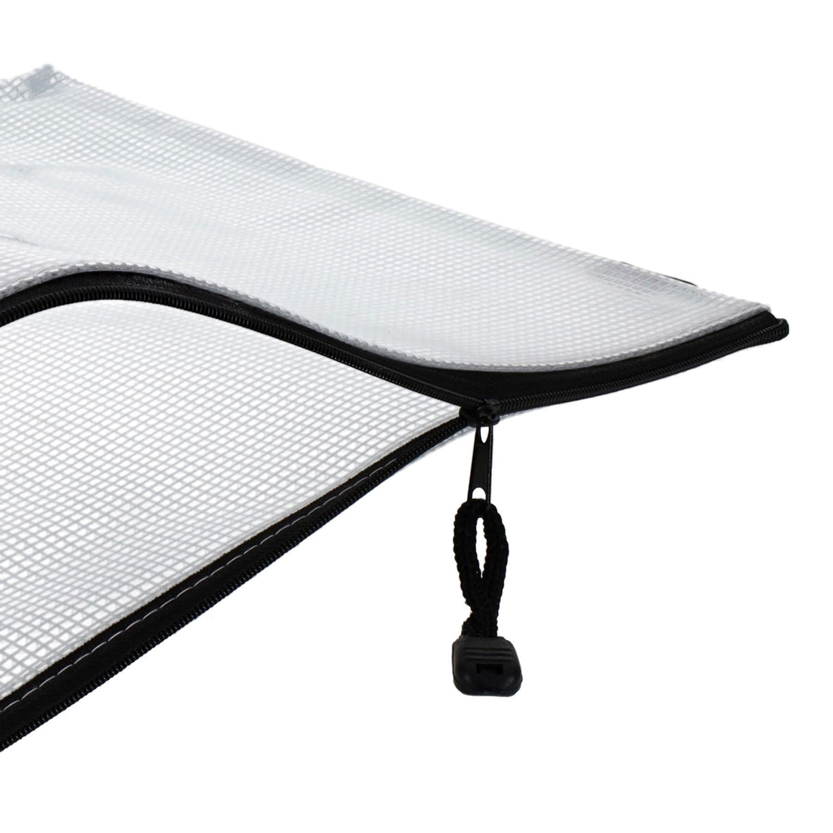 Premto A4+ Extra Durable Expanding Mesh Wallet - Clear Pearl