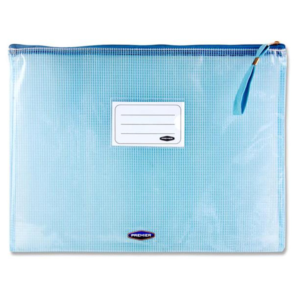 Premier Universal Multipack | A4 Mesh Wallets - Clear - Pack of 5