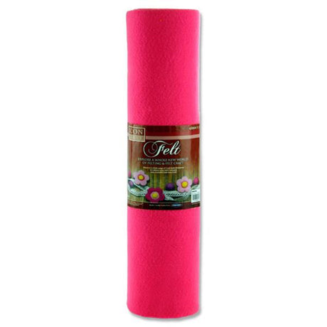 Icon Felt Roll - 5m x 45cm - Pink-Felt-Icon|StationeryShop.co.uk