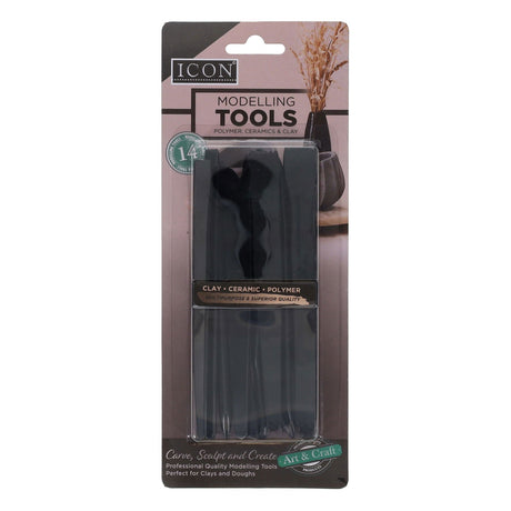 Icon Modelling Tools - Pack of 14-Sculpting Equipment-Icon|StationeryShop.co.uk